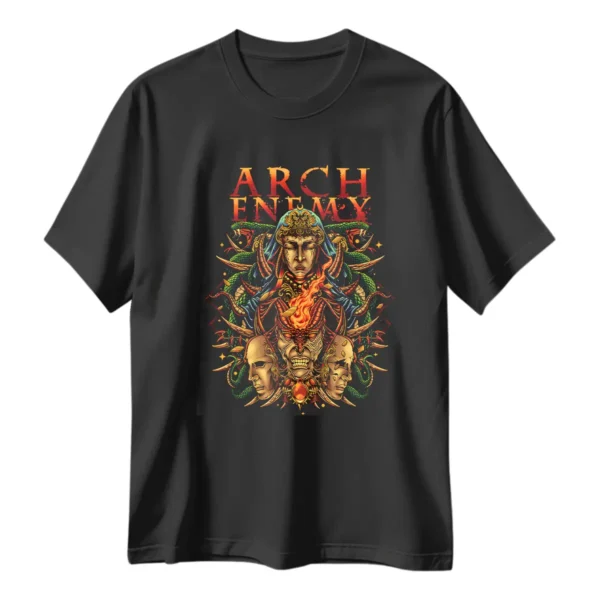 Playera Arch Enemy Cartoon Deceiver