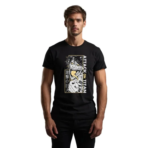 Playera Attack on titan Eren titan Hombre