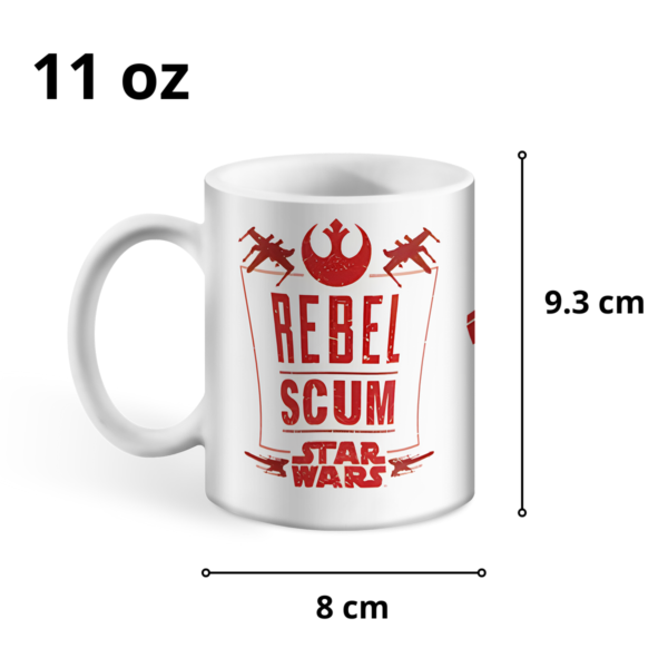 Star Wars Rebel Scum Medidas