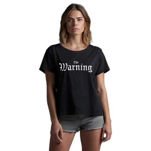 Playera The Warning Logo Blanco Nuevo Mujer