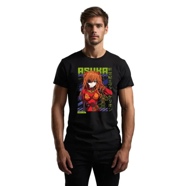 Playera Asuka Evangelion Hombre