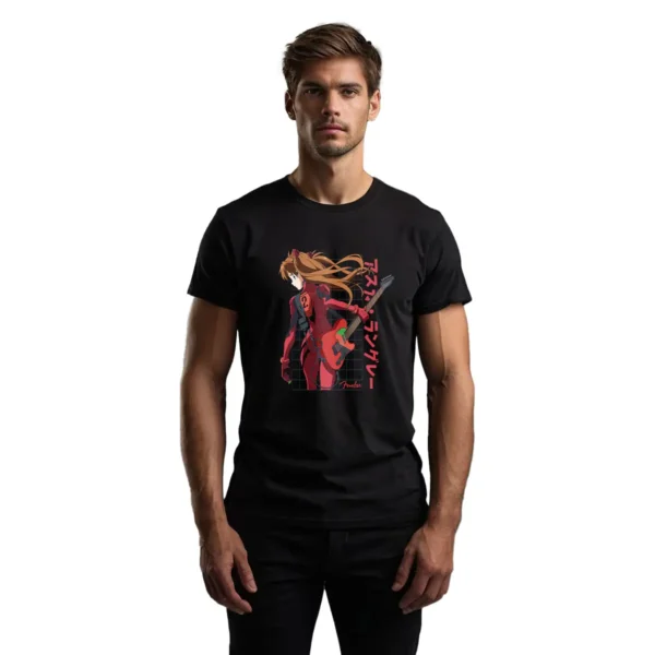 Playera Asuka Fender Evangelion Hombre