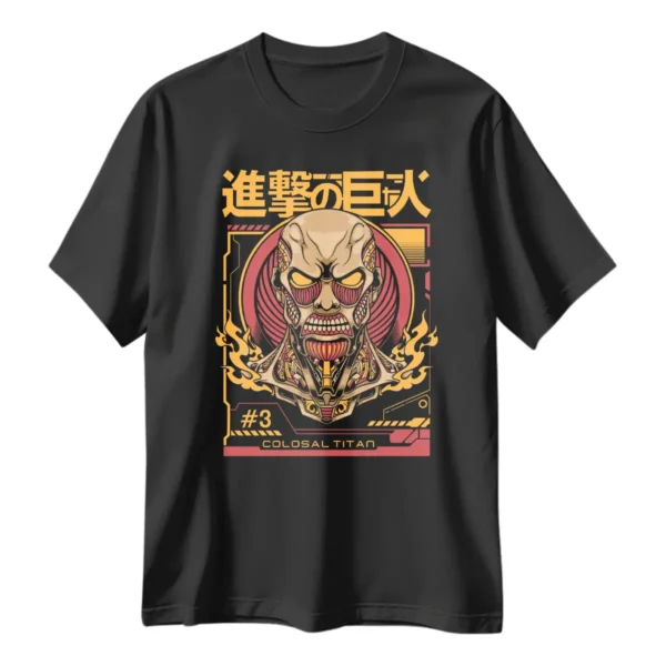 Playera Attack on Titan Titan Colosal 2