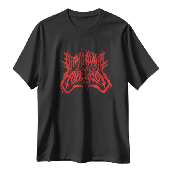 Playera Bringme The Horizon Logo Rojo