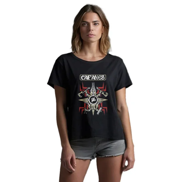 Playera Caifanes Guitarras Mujer
