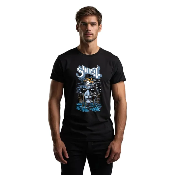 Playera Ghost Papa Cara Hombre