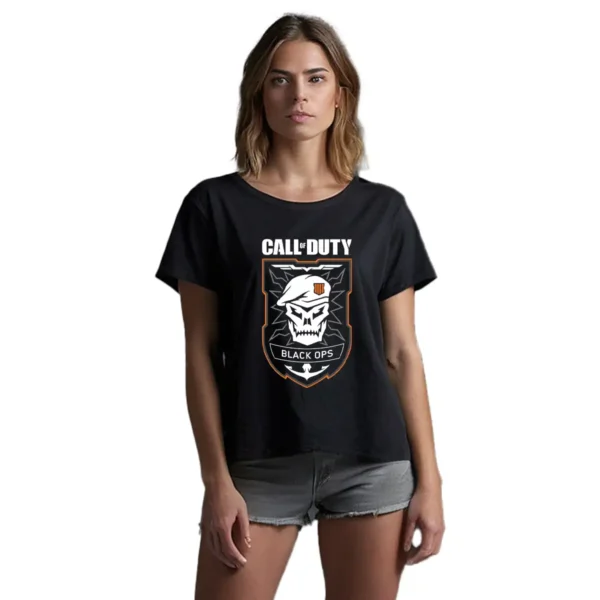 Playera Call Of Duty Black Ops Mujer
