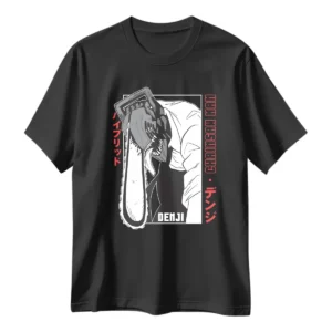 Playera Chain Saw Man Denji Personaje