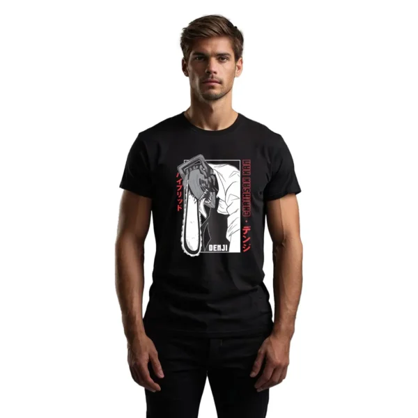Playera Chain Saw Man Denji Personaje Hombre