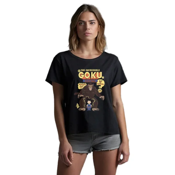 Playera Dragon Ball Comic Mujer
