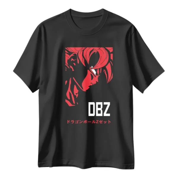 Playera Dragon Ball Goku Rojo