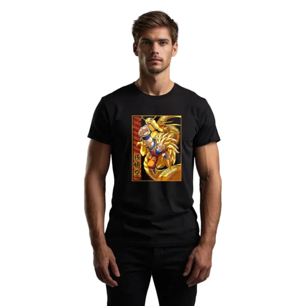 Playera Dragon Ball Super Saiyan 3 Hombre