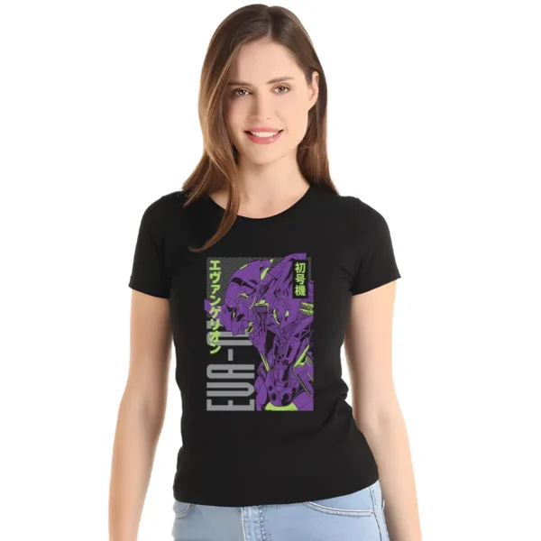 Playera Evangelion Eva 01 Mujer