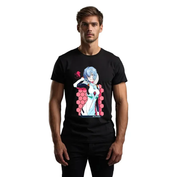 Playera Evangelion Rei Hombre