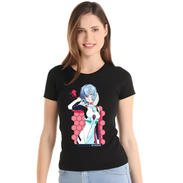 Playera Evangelion Rei Mujer