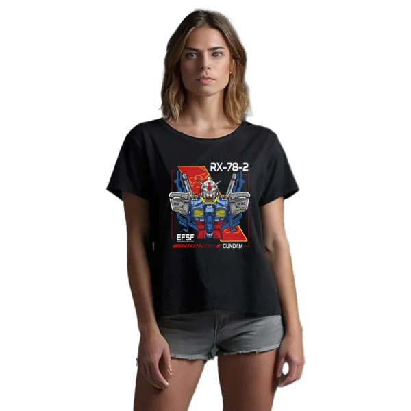Playera Gundam RX-78-2 Mujer