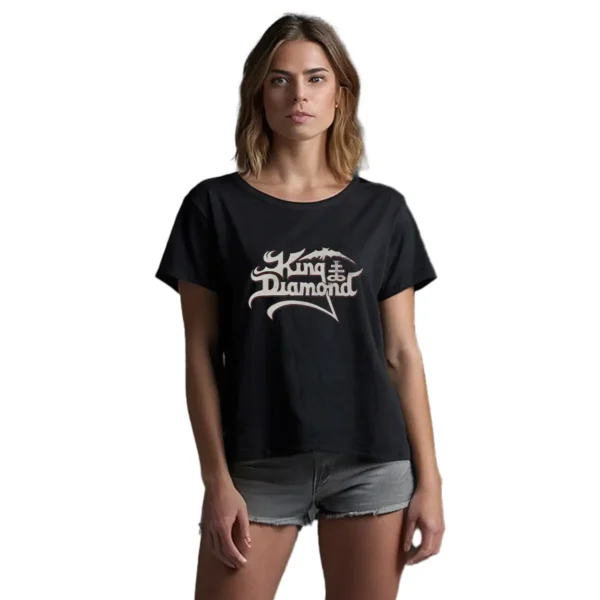 Playera King Diamond Logo Mujer
