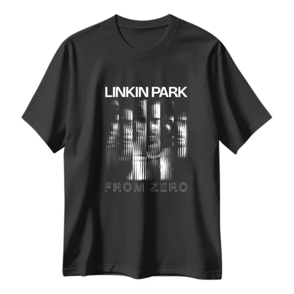 Playera Linkin Park Caras From Zero