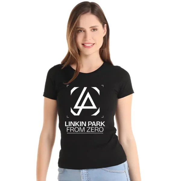 Playera Linkin Park From Zero Logo Mujer