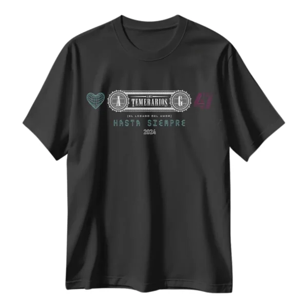 Playera Los Temerarios El Legado