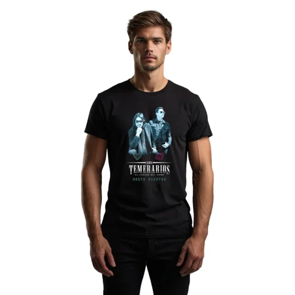 Playera Los Temerarios Hasta Siempre Hombre