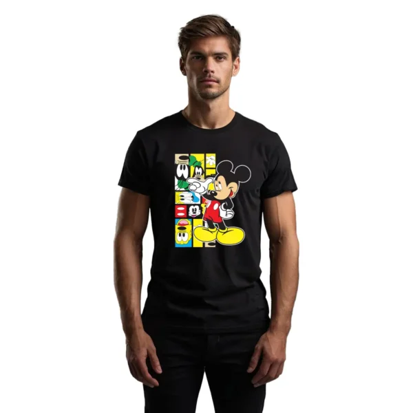 Playera Mickey Amigos Hombre