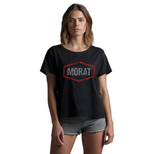 Playera Morat Letras Logo Mujer