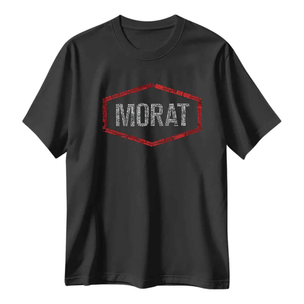 Playera Morat Letras Logo