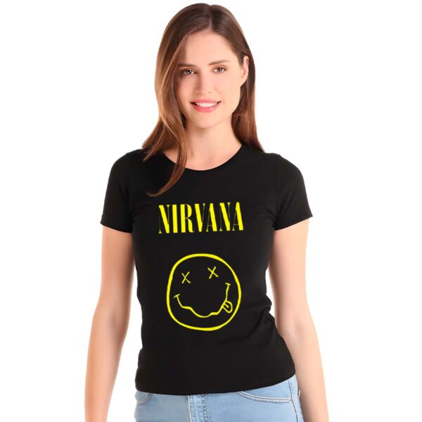 Playera Nirvana Mujer