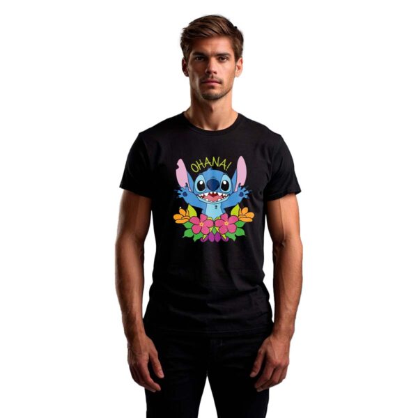 Playera Stitch Ohana Hombre