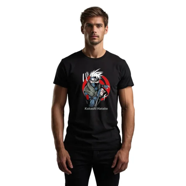 Playera Naruto Kakashi Hombre
