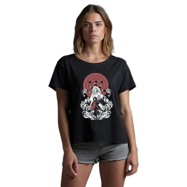 Playera Naruto Madara Uchiha Mujer