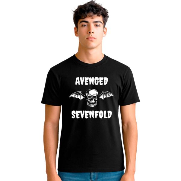 Playera Avenged Sevenfold Logo Hombre