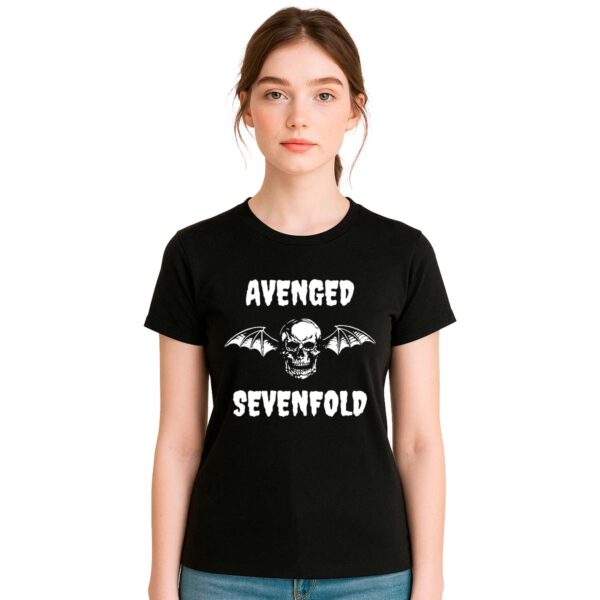 Playera Avenged Sevenfold Logo Mujer