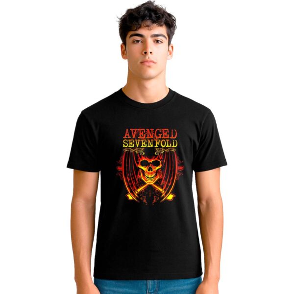 Playera Avenged Sevenfold Skull Hombre