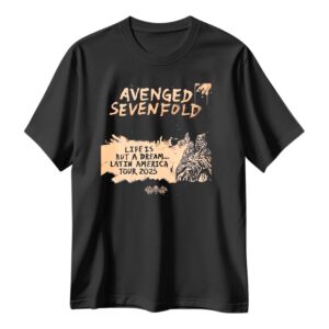 Playera Avenged Sevenfold Tour 2025