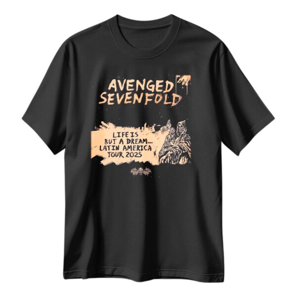 Playera Avenged Sevenfold Tour 2025