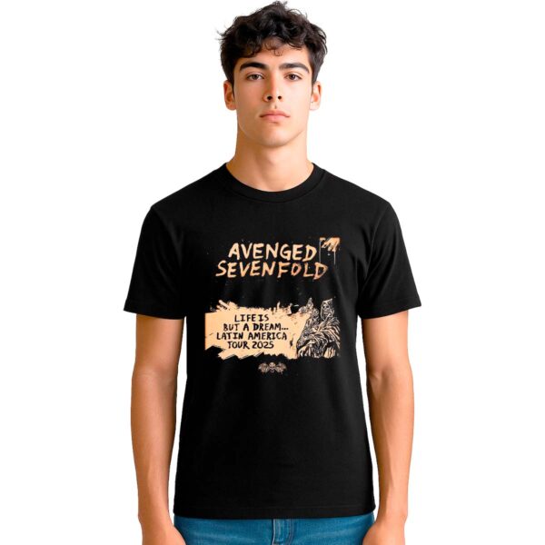 Playera Avenged Sevenfold Tour 2025 Hombre