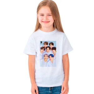 Playera BTS Band Niña