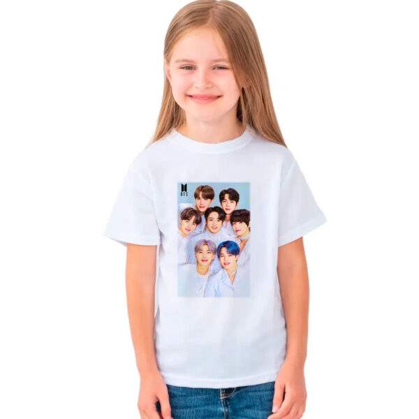 Playera BTS Band Niña