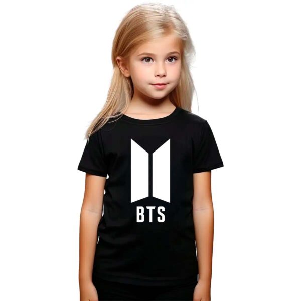 Playera BTS Logo Niña