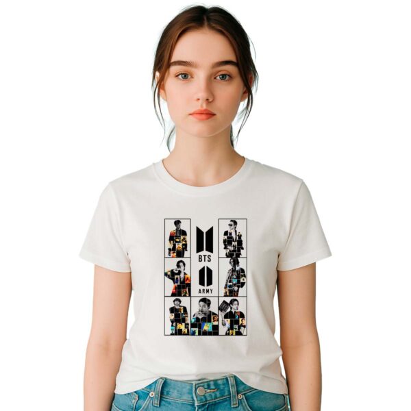 Playera BTS Revista Mujer