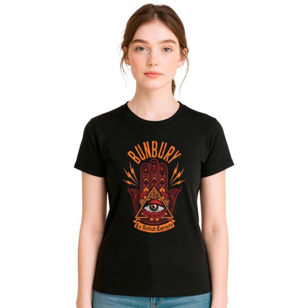 Playera Bunbury La Actitud Mujer