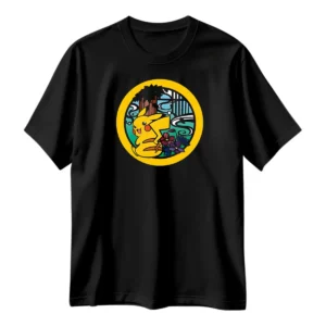Playera Pokémon Pikachu Circulo