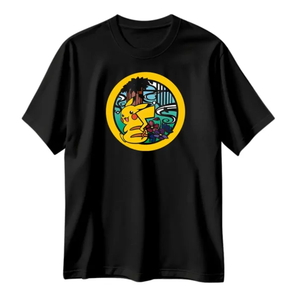 Playera Pokémon Pikachu Circulo