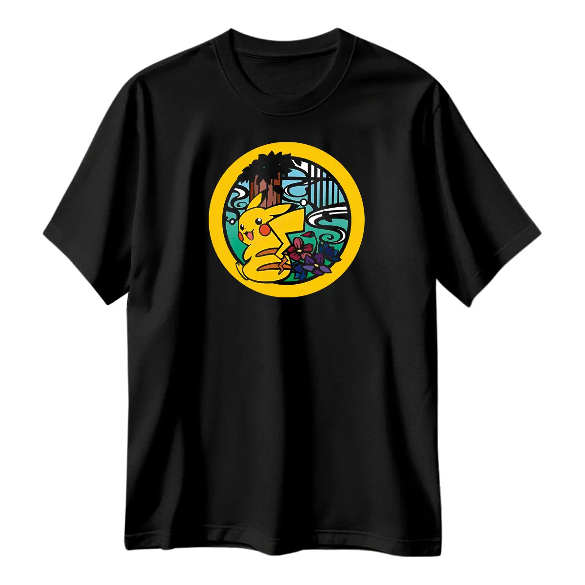 Playera Pokémon Pikachu Circulo