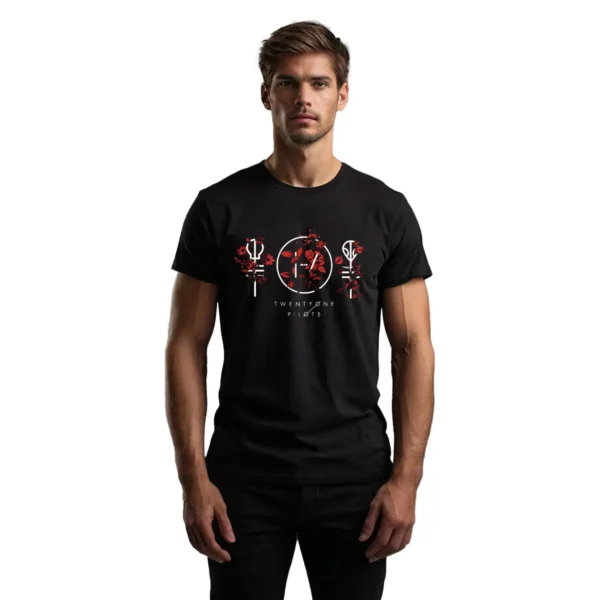 Playera Twenty One Pilots Rosas Hombre