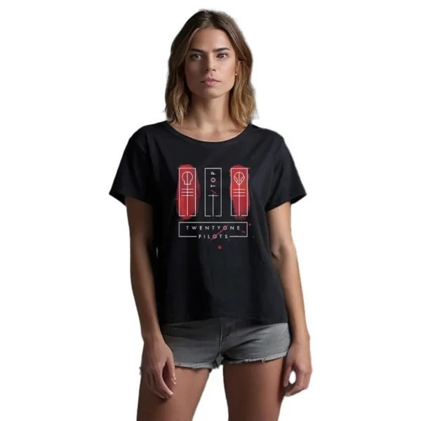 Playera Twenty One Pilots Top Mujer