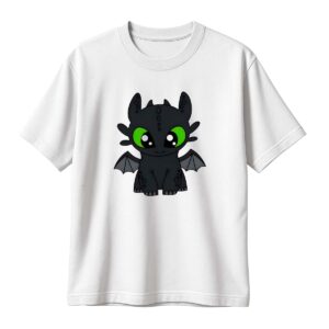 Playera Como entrenar a tu dragon Chimuelo Kawai