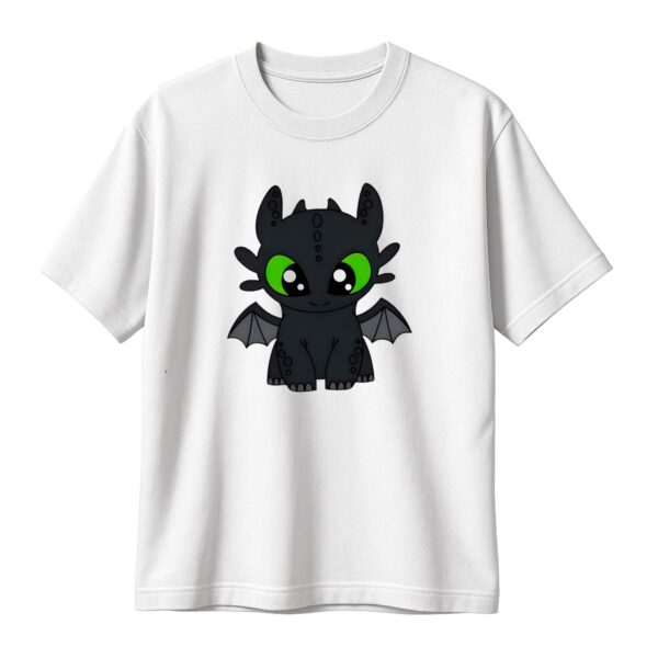 Playera Como entrenar a tu dragon Chimuelo Kawai